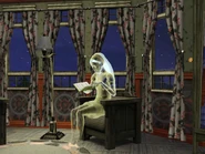 Лолита Гот читает книгу