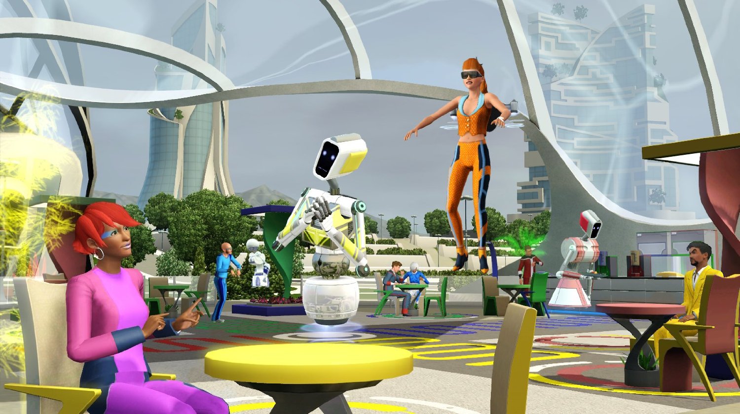 sims 3 into the future new world