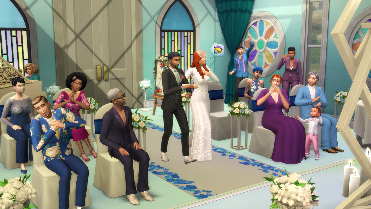 The Sims 4: My Wedding Stories | The Sims Wiki | Fandom, image size:1200x675