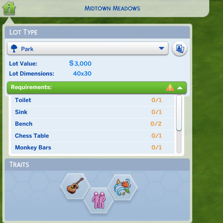 Lot Trait The Sims Wiki Fandom