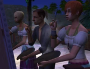 The hobbie instructors painting.