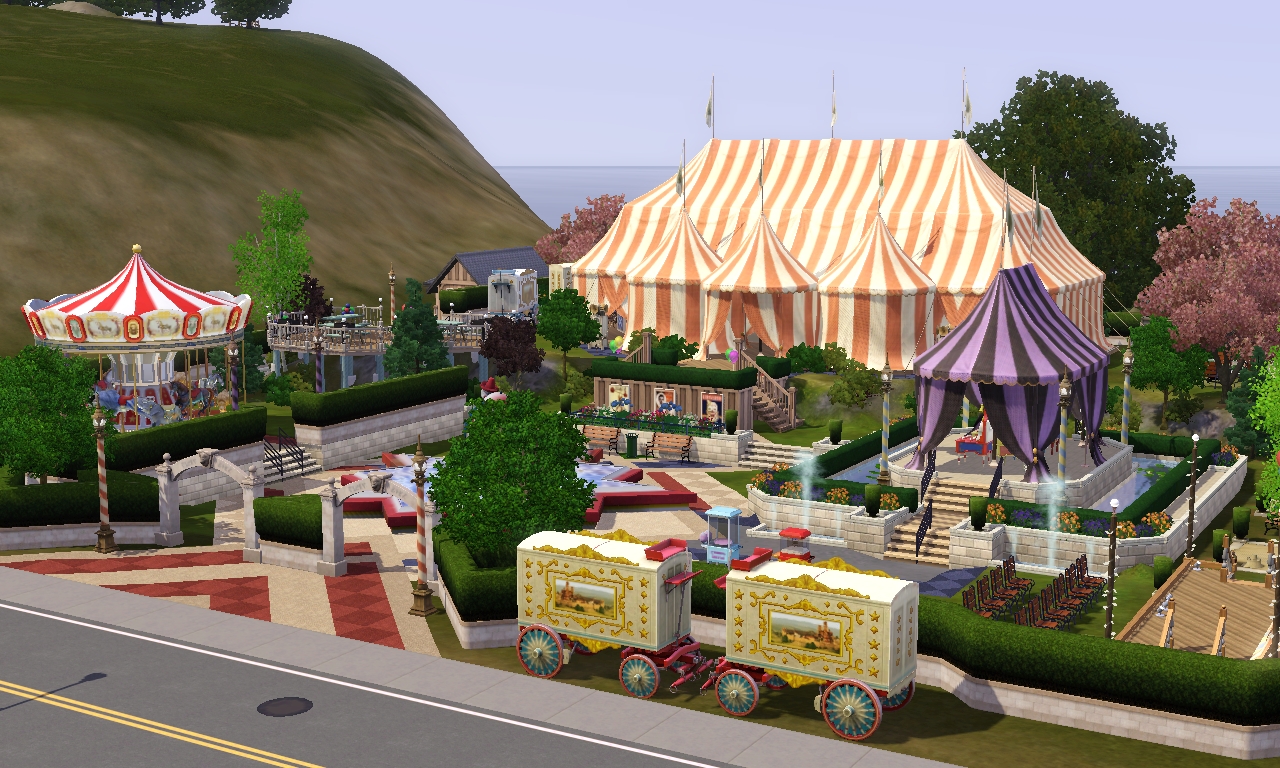 The Sims Carnival; Snap City & Sims 3 Introduction pc lot!