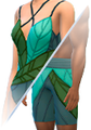Flowing Fronds Swimwear Create a Sim