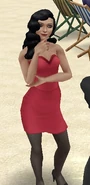 Bella as seen on Influence Island, September 2025