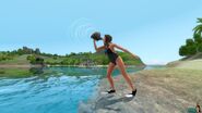 Sim calling a mermaid