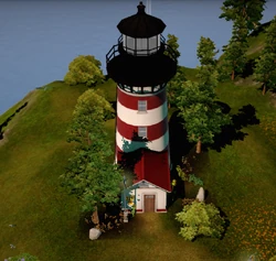 TheSims3PetsConsole RocksEdgeLighthouse