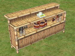 Ts2 beach party bar