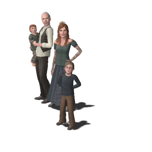 sims 3 midnight hollow families