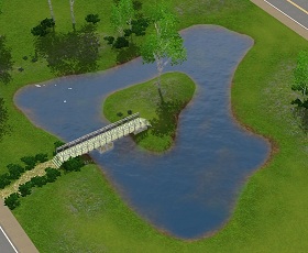sims 3 midnight hollow fishing spots