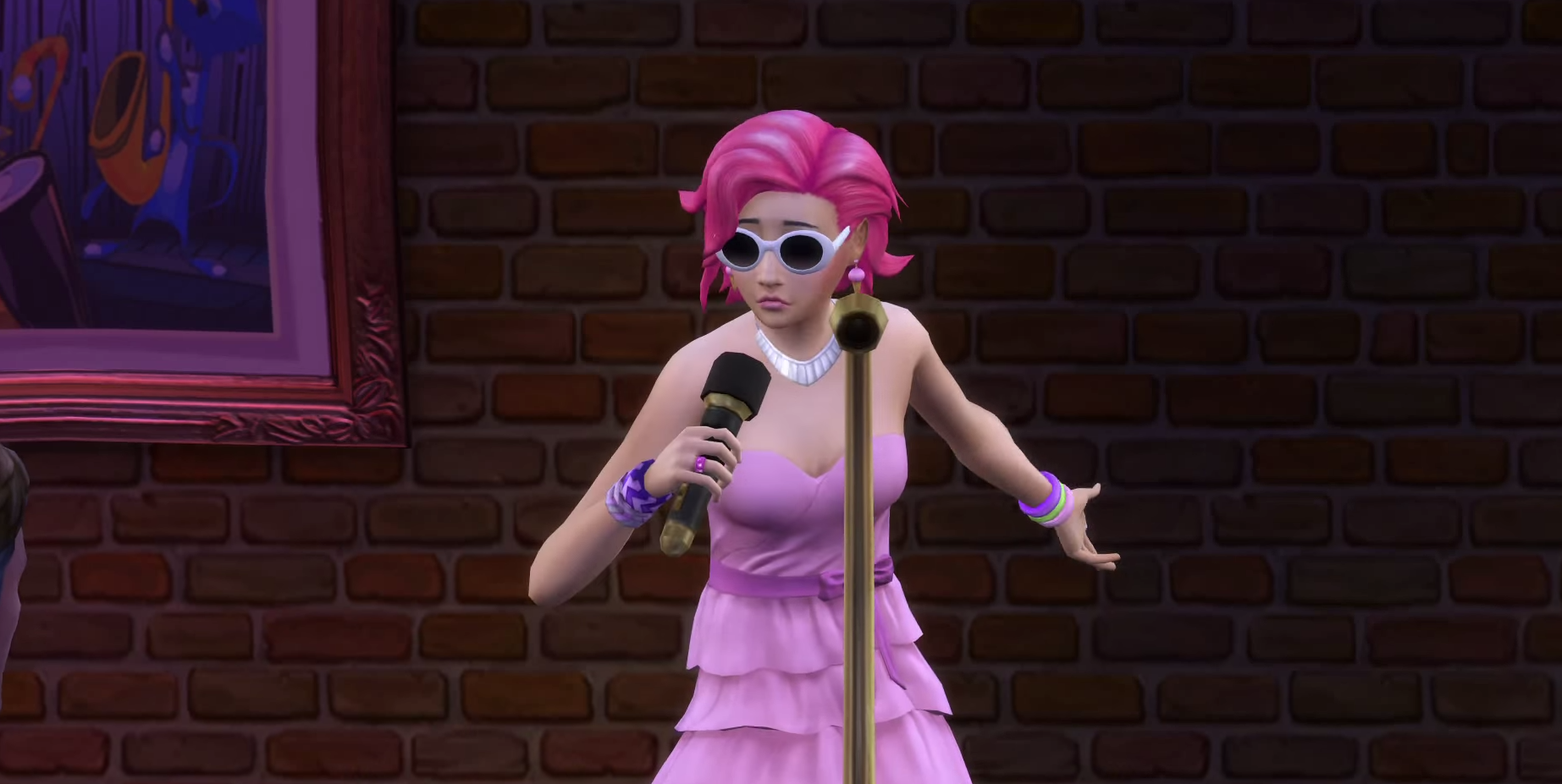 sims 4 comedy career