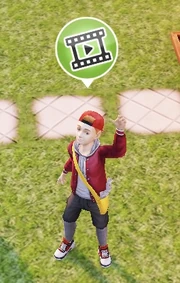 The newspaper boy
