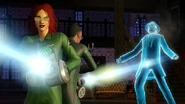 Promo art for The Sims 3: Ambitions featuring ghost hunters.