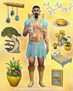 A promotional image from social networks, showing Bob as a fairy.