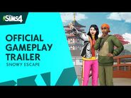 The Sims 4 Snowy Escape- Official Gameplay Trailer