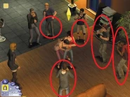 Las prendas encerradas no se encuentran en el juego