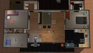 The Baldwin family apartment