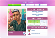 TS4 Cupid's Corner Bio