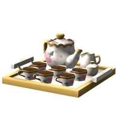 Just a Spot of Tea, Tea Set