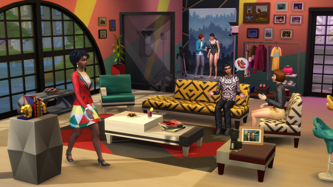 The Sims 4: Moschino Stuff