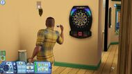 Sim Playing Dart