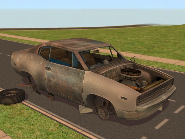 Restorable Junk Car The Sims Wiki Fandom