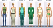 Jenny wardrobe.png (1.76 MB) Jenny's wardrobe in The Sims 2
