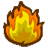 Moodlet fire flame