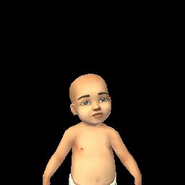 Chad as a baby