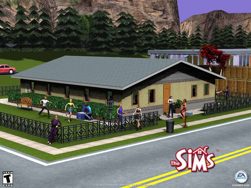 the sims 1 house