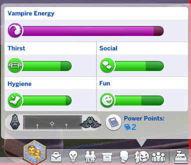 Vampire Cheats for Sims 4