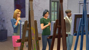 TS4 Live paintingsims