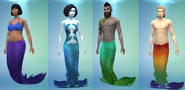 TS4 Mermaids CAS