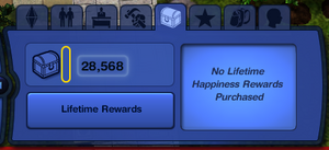 Sims 3 lifetime reward cheat