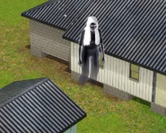 Призрак, парящий над Сансет Вэлли, возможный глюк