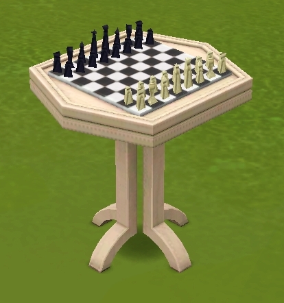 Chess game in sims free play