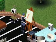 Early design of Monochrome TV.