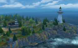 The fishing spot in brindleton bay at the lighthouse lot has sparkly stars  around the sign and in the water. What does this mean? : r/Sims4