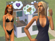 Dina thinking of marrying for money while Nina thinks of WooHoo