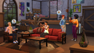 Sims 4 Loft Industrial Kit 1