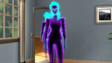 A Sim that died by eating a jelly bean.