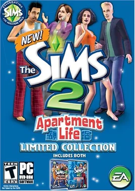 The Sims 2 Apartment Life Limited Collection Cover