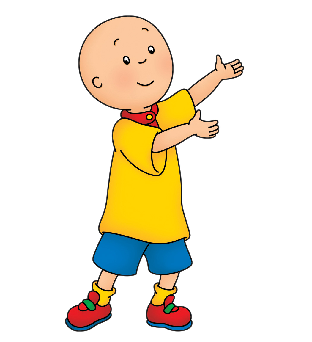 Caillou is one of the characters/main character/title character/only bald c...