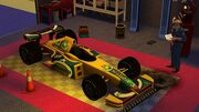 Formula 1 racer