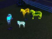 Horses that died from jelly bean, transmutation, freezing, and ranting. All created by a mod.