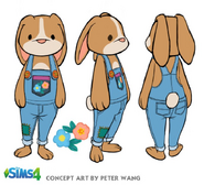 Spring Bunny concept art.png (464 KB) Concept art for the Flower Bunny.