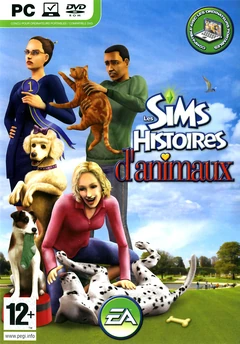 Jaquette Les Sims Histoires d'animaux
