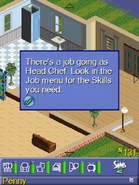 The Sims 2 Mobile Unconnected Edition Job