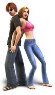 Render promocional con Iñigo y Victoria