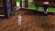 Veronica as a toddler