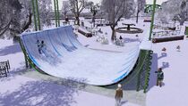 Festival winter - half-pipe